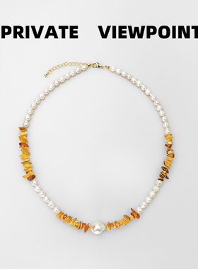 淡水珍珠925银调节扣女天然手工