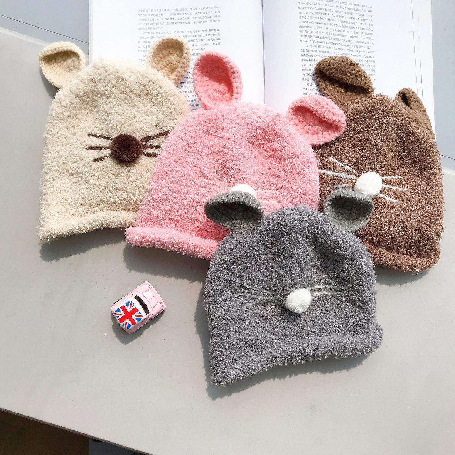 Baby girl baby Hat Autumn and winter Female baby Wool cap Western style keep warm 0-1-2 lovely Warm hatin the Accessories/Leather belt/Hat/Muffler , Hat  category - from Buy2taobao.com to provide professional Taobao agent buy service