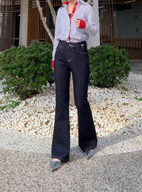 欧货欧洲站HUAFENG华丰品牌2026春季新款显瘦显大长腿喇叭裤