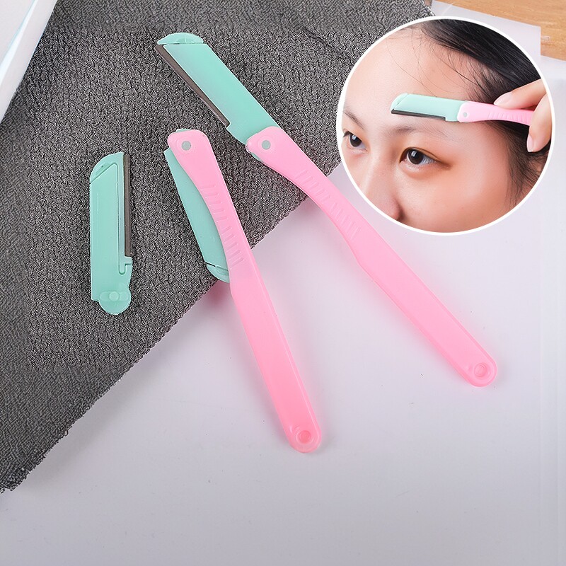 可替换修眉刀片套装女生化妆工具图片