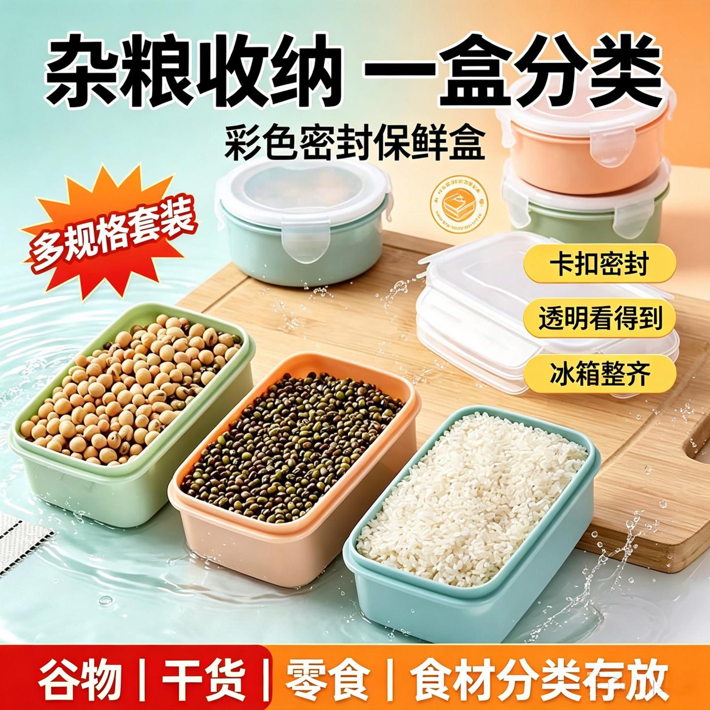 收纳食品盒保鲜盒水果