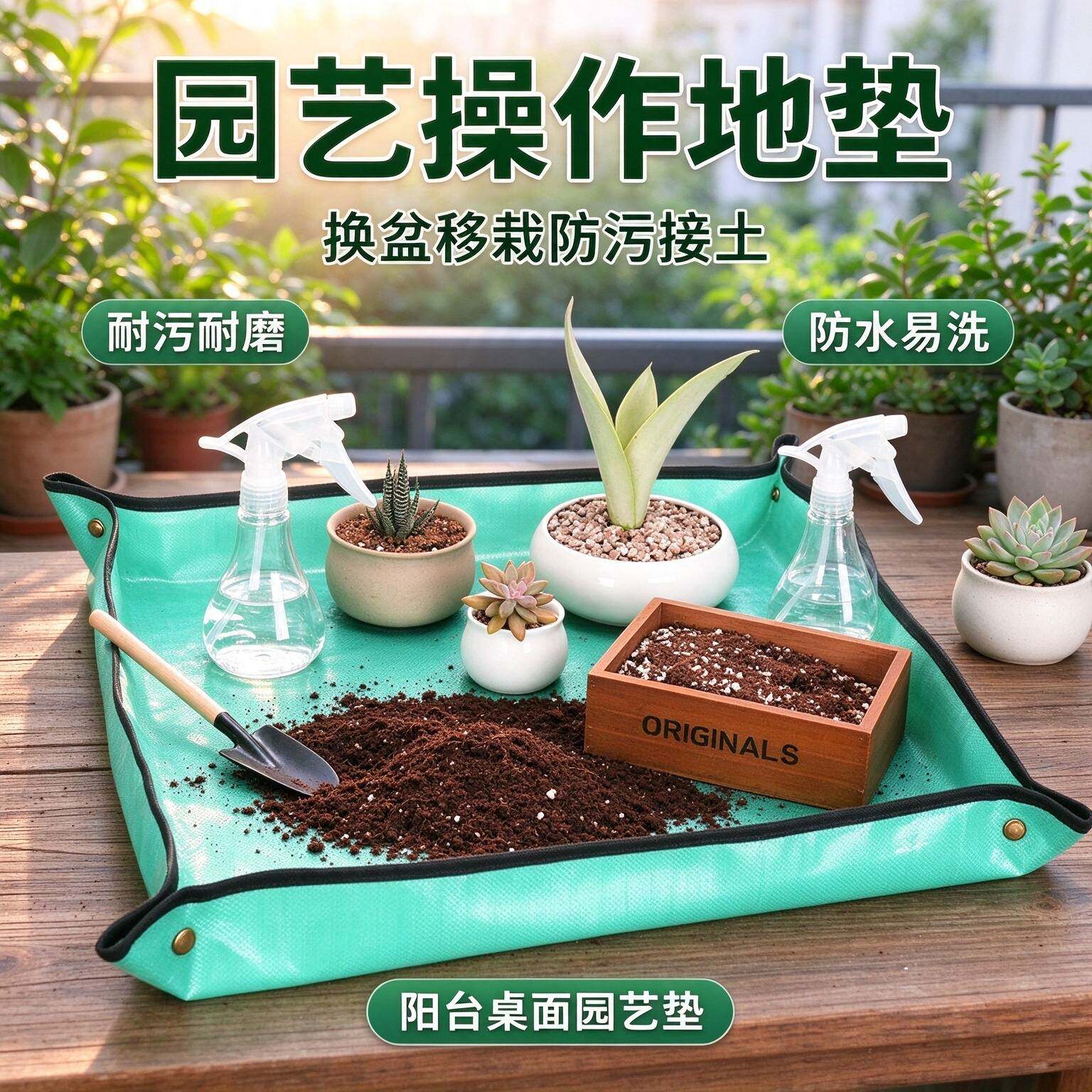 依晓凡园艺操作地垫防水防污耐磨