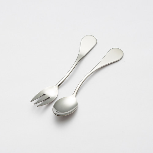 日本进口430不锈钢叉勺套装