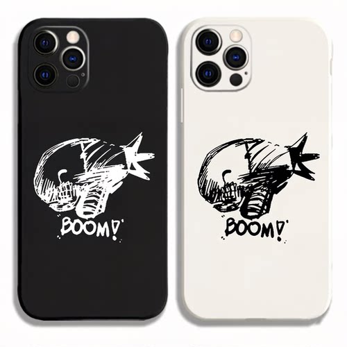 电锯人蕾塞BOOM手机壳8适用苹果15 16 17 13PLUS硅胶红米K50小米12华为P40 MATE60PRO一加ace2 oppo vivo x90