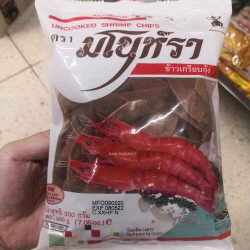 MANORA泰国马努拉虾饼生大虾片