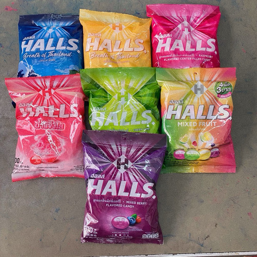 泰国直邮halls荷氏280g薄荷糖