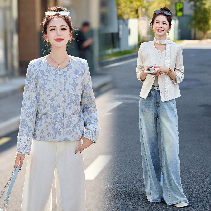 今年流行的国风女装上衣外套女款春装2026新款高端衣服二八月外套