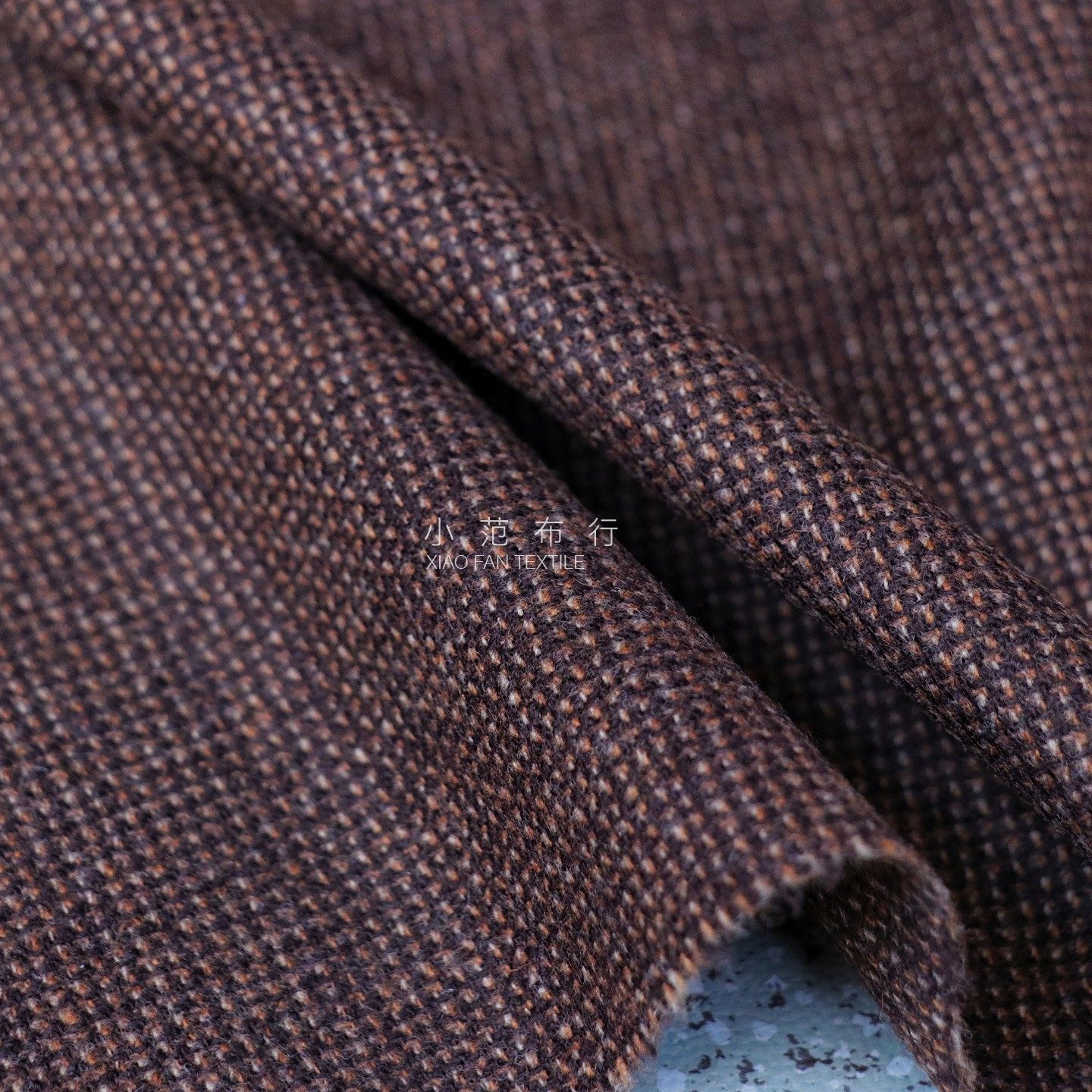 春秋美拉德咖啡色半粗纺布料羊毛羊绒柔软细腻毛呢西装旗袍面料,居家布艺,海绵垫/布料/面料/手工diy,淘宝优惠券,粉丝福利购,淘宝优惠卷