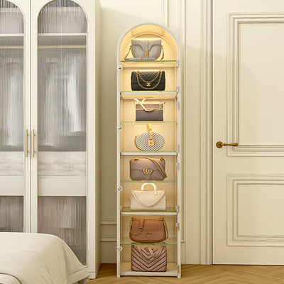 弗林斯包包收纳柜防尘袋透明展示柜奢侈品整理置物架家用存放神器