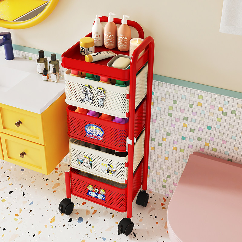 多巴胺浴室置物架小推车免安装