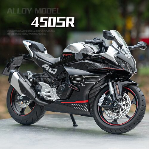 112春风450SR合金摩托模型