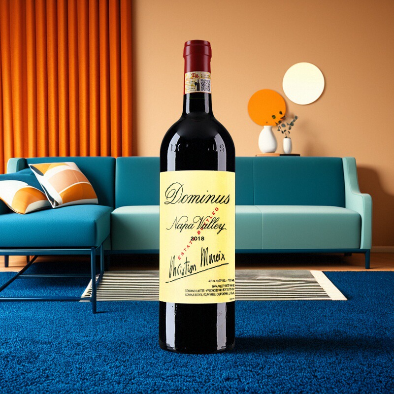 美国纳帕谷红酒原瓶进口名庄干红杜美尼斯红葡萄酒750ml 2018