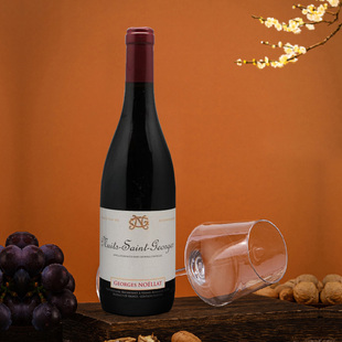 法国勃艮第进口黑皮诺干红乔治诺兰(圣佐治)红葡萄酒750ml 2019