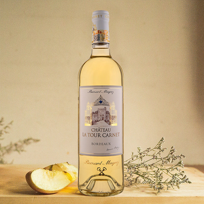 法国波尔多1855四级名庄干白长相思赛美容拉图嘉利白葡萄酒750ml