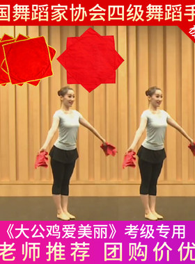 舞蹈手绢花道具考级专用八角巾