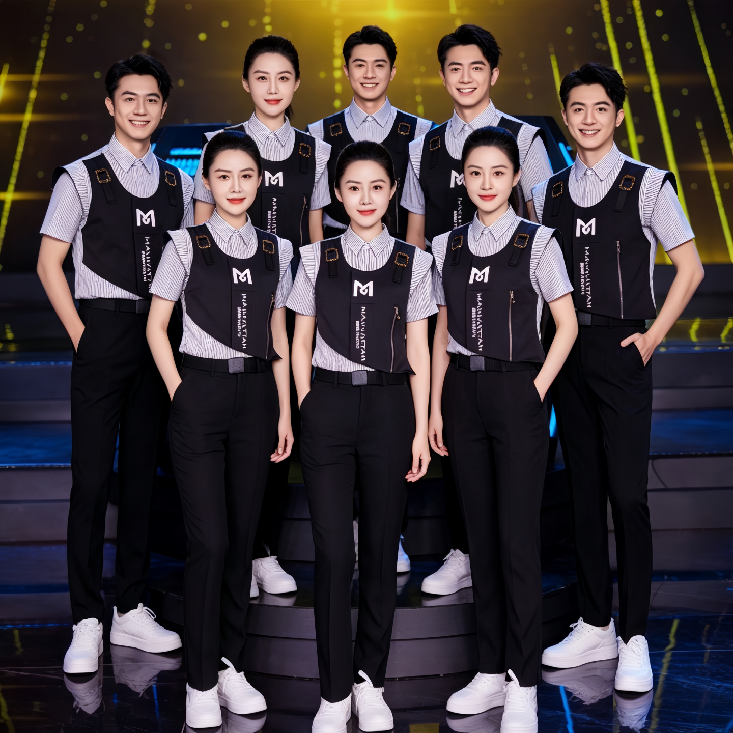 龙丽儿新酒吧服务员工作服短袖夜场音乐娱乐会所PARTYKTV套装夏季