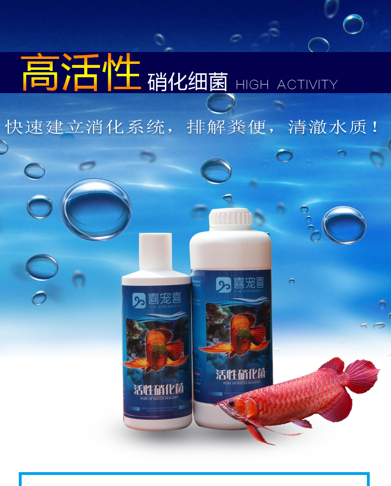 硝化细菌养鱼鱼药水族水质稳定剂