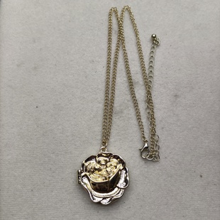 花朵可打开相盒项链 包邮 B12 满29元