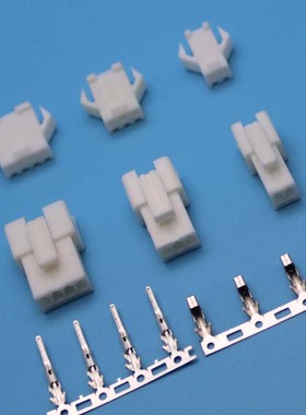 SM白色空中对接 接插件 2.5mm 空插 插头插座