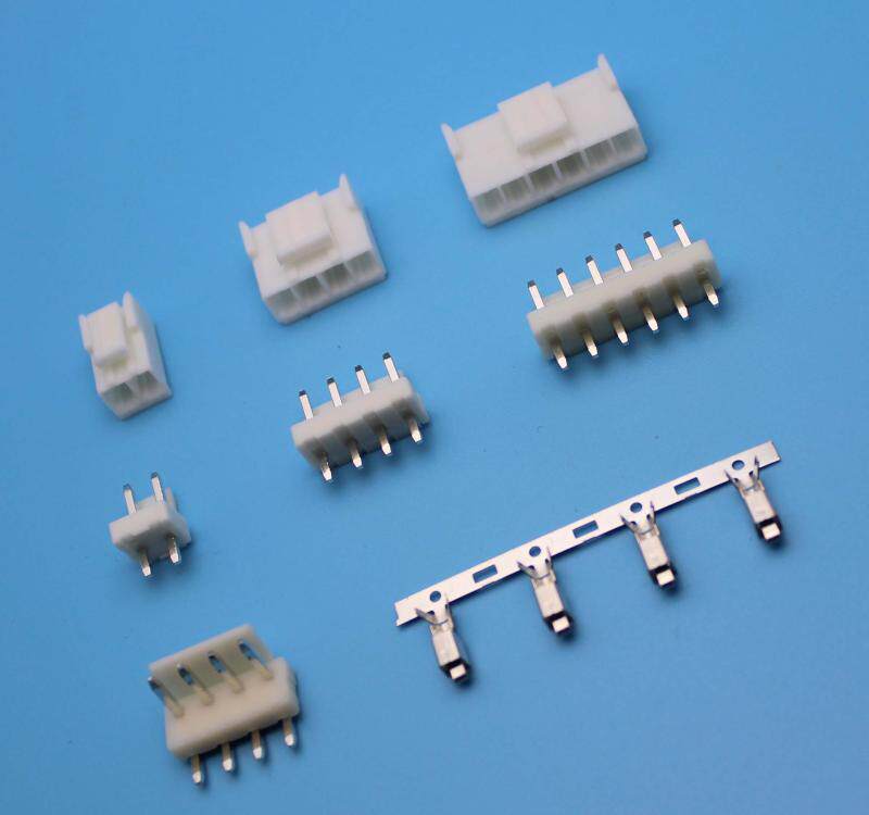 VH 3.96mm间距 PCB 电子连接器 插件 胶壳+针座+端子 1套价