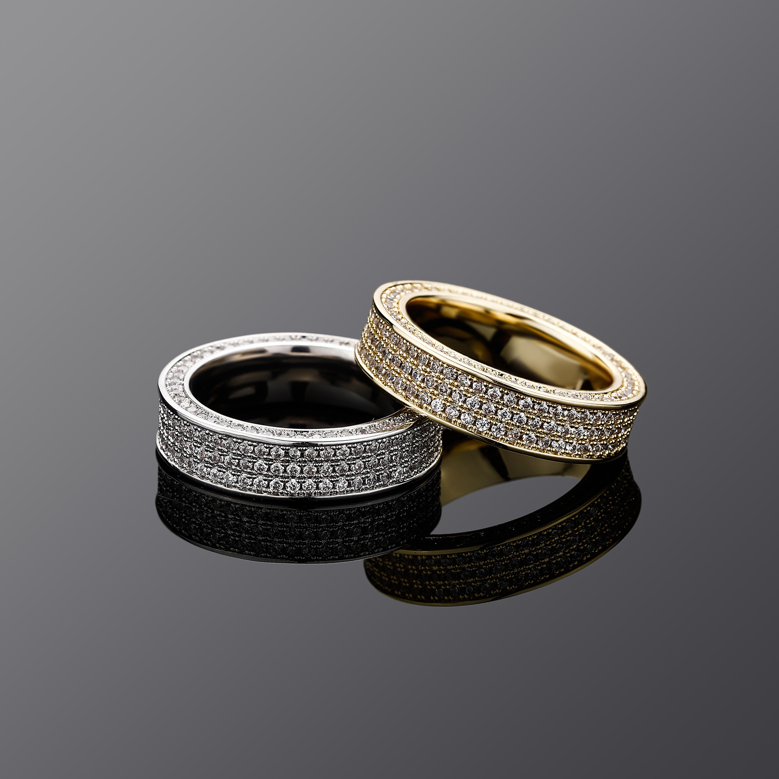 ICEBLING3排满钻排戒戒指