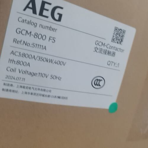 议价AEG交流接触器GCM-800 F5GCM-800 F4GCM-800 F6