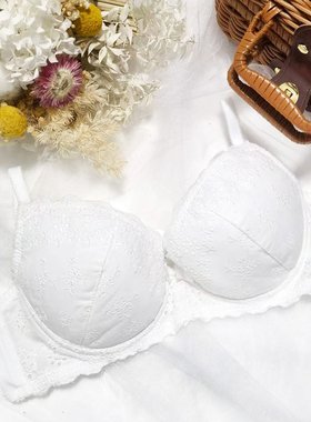 日本Risa Magli聚拢文胸内衣薄水滴半球小圆锥养胸防外扩下垂670