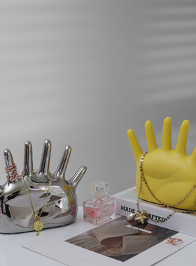 北欧现代简约创意陶瓷首饰架摆件家居客厅柜子办公室装饰工艺摆设