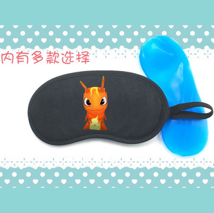 斯拉格精灵Slugterra动漫遮光睡眠冰敷热敷冰袋眼罩