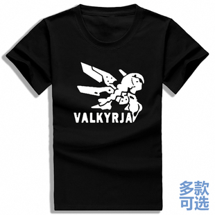 崩坏学院3八重樱御神装勿忘棒圆领宽松全纯棉短袖t恤衫半袖衣服