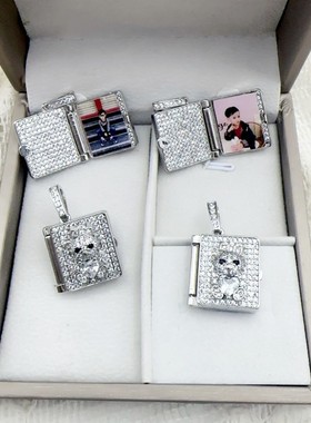 叛逆千金风彼得小熊情侣吊坠