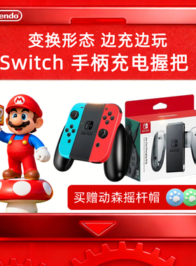 适用于任天堂Switch手柄握把Joy-con手柄充电握把配件支持NS/OLED