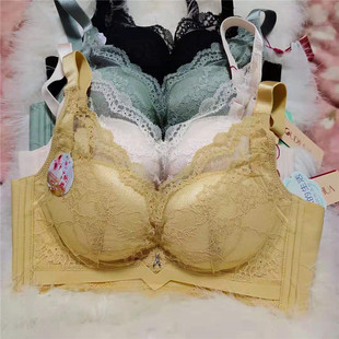古蒂花文胸新品模杯亲亲棉2889聚拢上托性感蕾丝内衣舒适无钢圈