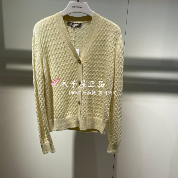 意大利吉吉娜/GEGINA国内专柜 2025秋冬针织外套 GC22C745-6380