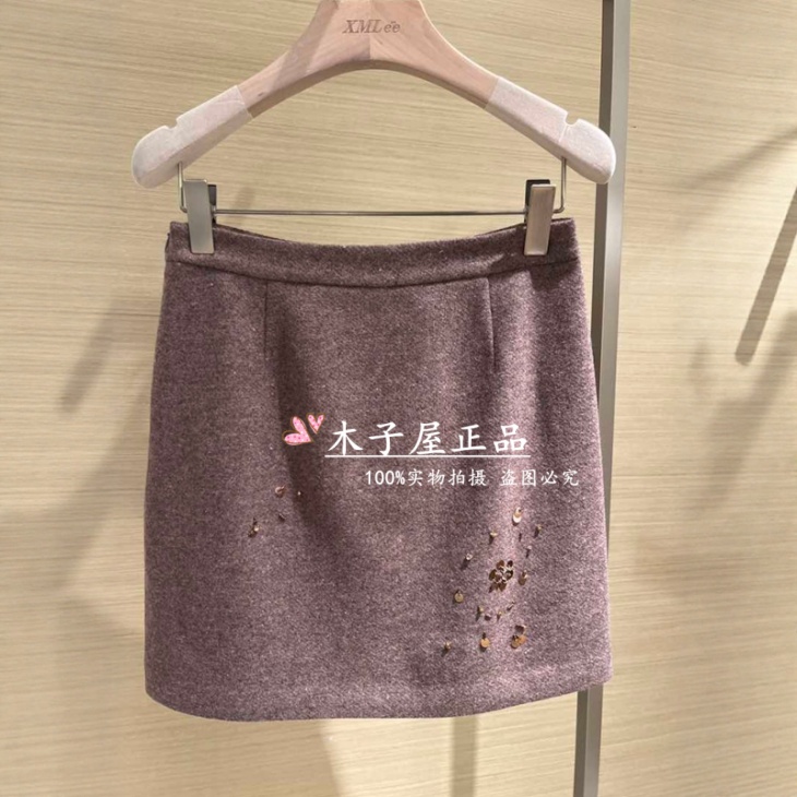 香港艾米尔/XMLEE 2025年秋冬新款 半裙 X542Q7387-2990