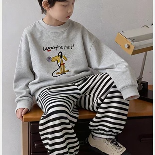 2026新款儿童卫衣春秋款男女童男女宝宝休闲上衣套装中小童大