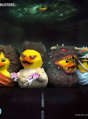 Tubbz Ghostbusters抓鬼敢死队周边小黄鸭模型手办玩具公仔玩偶2