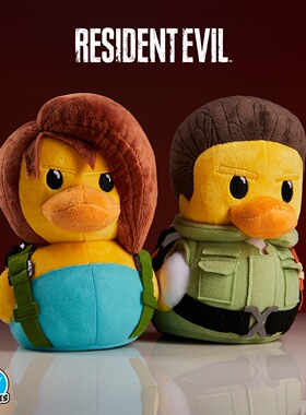 Tubbz Resident Evil生化危机周边小黄鸭模型手办绒布公仔玩偶44
