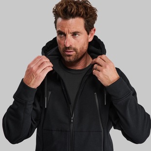 100 HOODIE防风防水防火耐磨保暖帽衫 YEAR THROUGH ZIP Vollebak