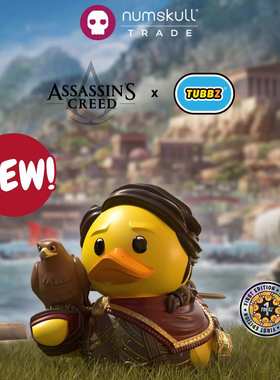TUBBZ Assassin's Creed Kassandra刺客信条卡珊德拉小黄鸭公仔