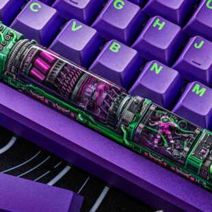 Dwarf Factory Adventure of Worlds客制化树脂卡通空格键帽