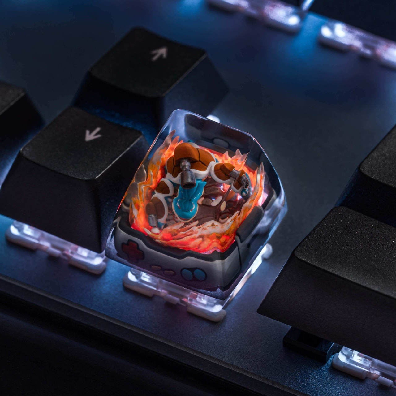 S-craft Mega Blastoise水箭龟宝可梦口袋妖怪手工客制化卡通键帽