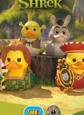 Tubbz Shrek怪物史莱克DreamWorks梦工厂小黄鸭卡通手办公仔2