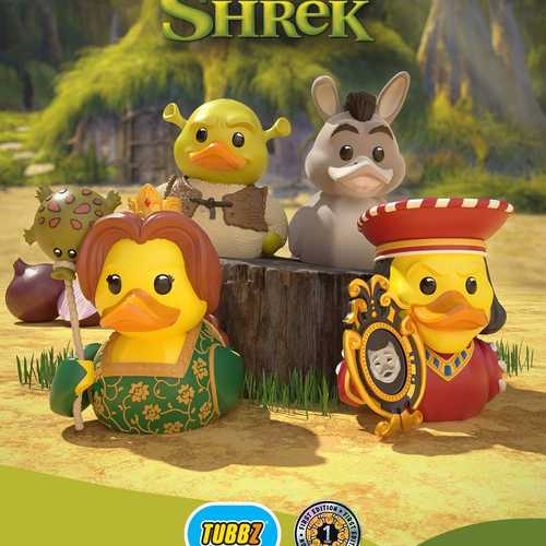 Tubbz Shrek怪物史莱克DreamWorks梦工厂小黄鸭卡通手办公仔2