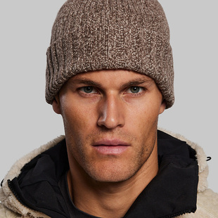 保暖美丽奴羊毛线简约针织帽子男士 Vollebak 冬季 Beanie Nomad