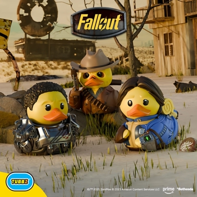 Tubbz Fallout TV辐射电视剧小黄鸭手办模型玩具公仔玩偶2