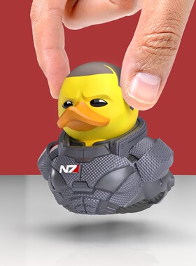 Tubbz Mass Effect质量效应周边小黄鸭模型手办玩具公仔玩偶1