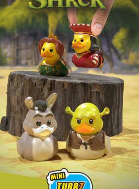 Tubbz Shrek怪物史莱克DreamWorks梦工厂小黄鸭卡通手办公仔1