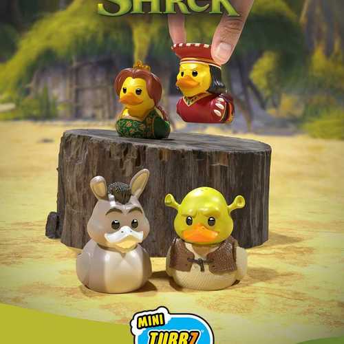 Tubbz Shrek怪物史莱克DreamWorks梦工厂小黄鸭卡通手办公仔1