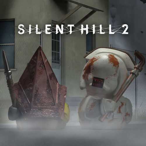Tubbz Silent Hill寂静岭游戏电影周边小黄鸭手办模型公仔玩具2
